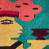 Vintage mexican decorative tapestry