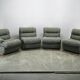 1970s Czechoslovak Space Age Four-Piece Sculptural Modular Sofa