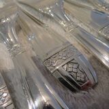 12 fish cutlery sets 24p silver plated Noel Collet Grand Prix Monaco