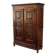 Antique panelled wardrobe from the 19th century.