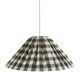 Malala "khaki" large tile conical pendant light