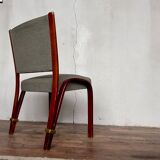 Bow-wood chair by Hugues Steiner