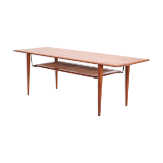 Teak coffee table Peter Hvidt and Orla Mølgaard Nielsen