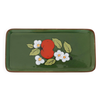 Vintage 70s ZELLER KERAMIK cake plate