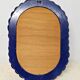 Oval Woven Rattan Mirror 60s/70s Vintage 49X35