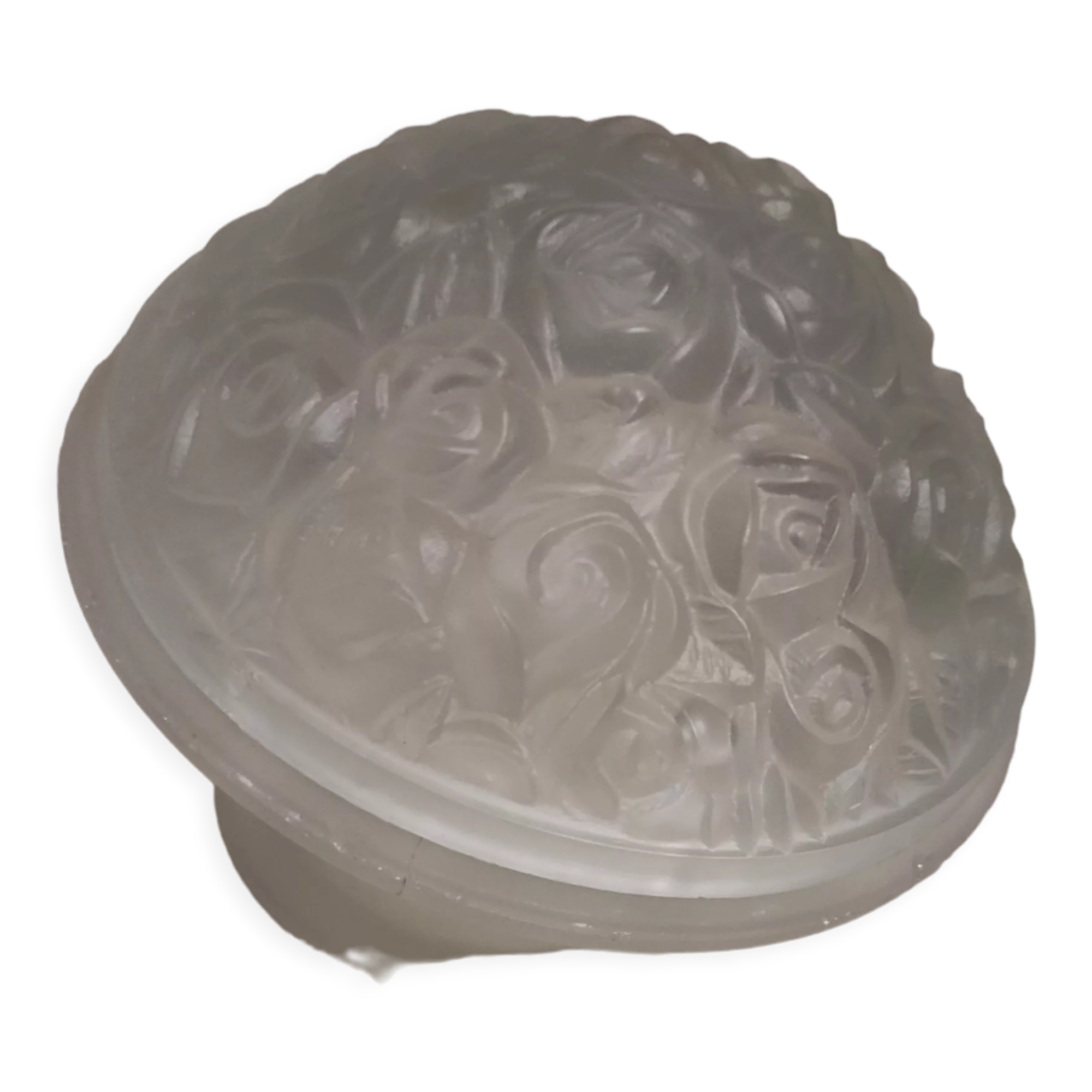 Moulded glass bonbonnière