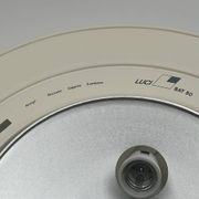 Luci Milano ‘Sat 50’ Flush Mount Lamp - Futuristic Design New Old Stock 80s