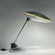 Lampe chromée space age aluminor france, années 60
