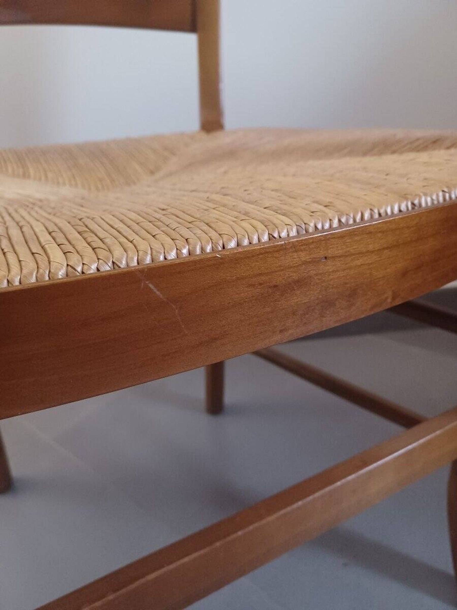 Paire De Fauteuil En Merisier