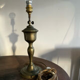 Brass lamp foot