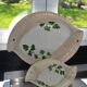 2 antique Italian ceramic fish dishes