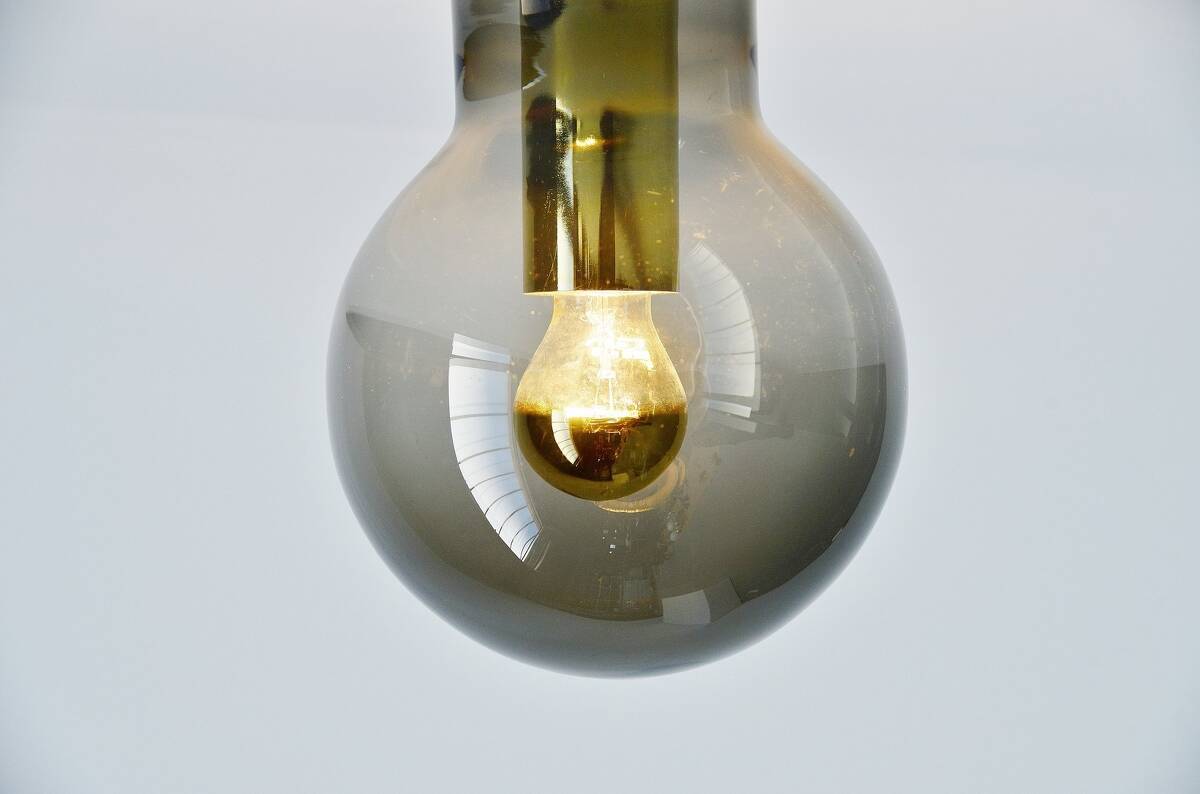 Raak Maxi globe flush mount lamp The Netherlands 1965