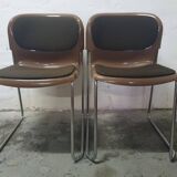 Pair of Drabert chairs designed by Gerd Lange