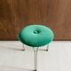3-legged "Tacke" stool with velvet seat - from the 60s