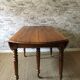 Extendable cherry round table