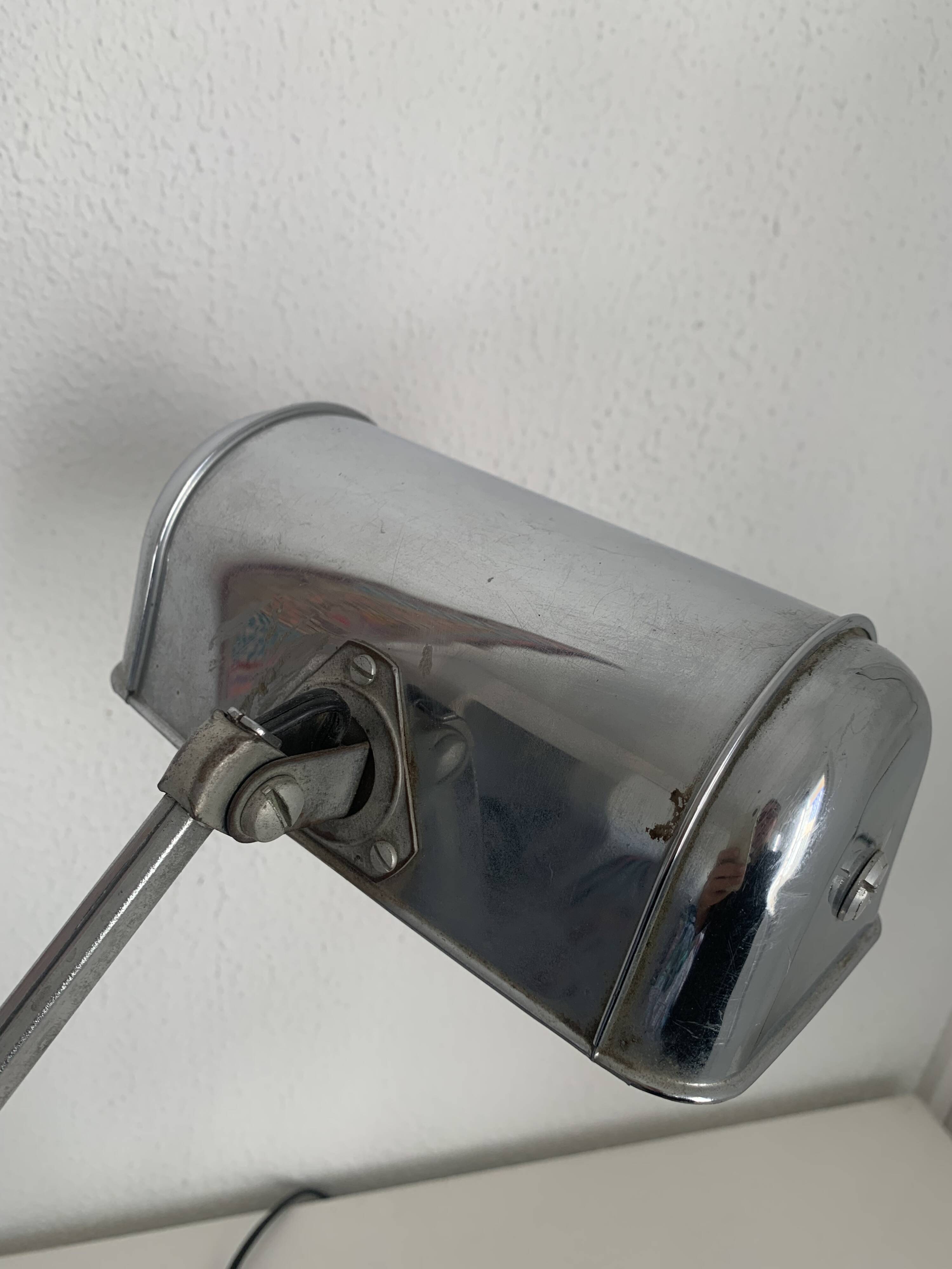 Vintage lamp 1930 Fare French craftsmanship sand marble - 45 cm