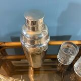 Vintage silver metal shaker