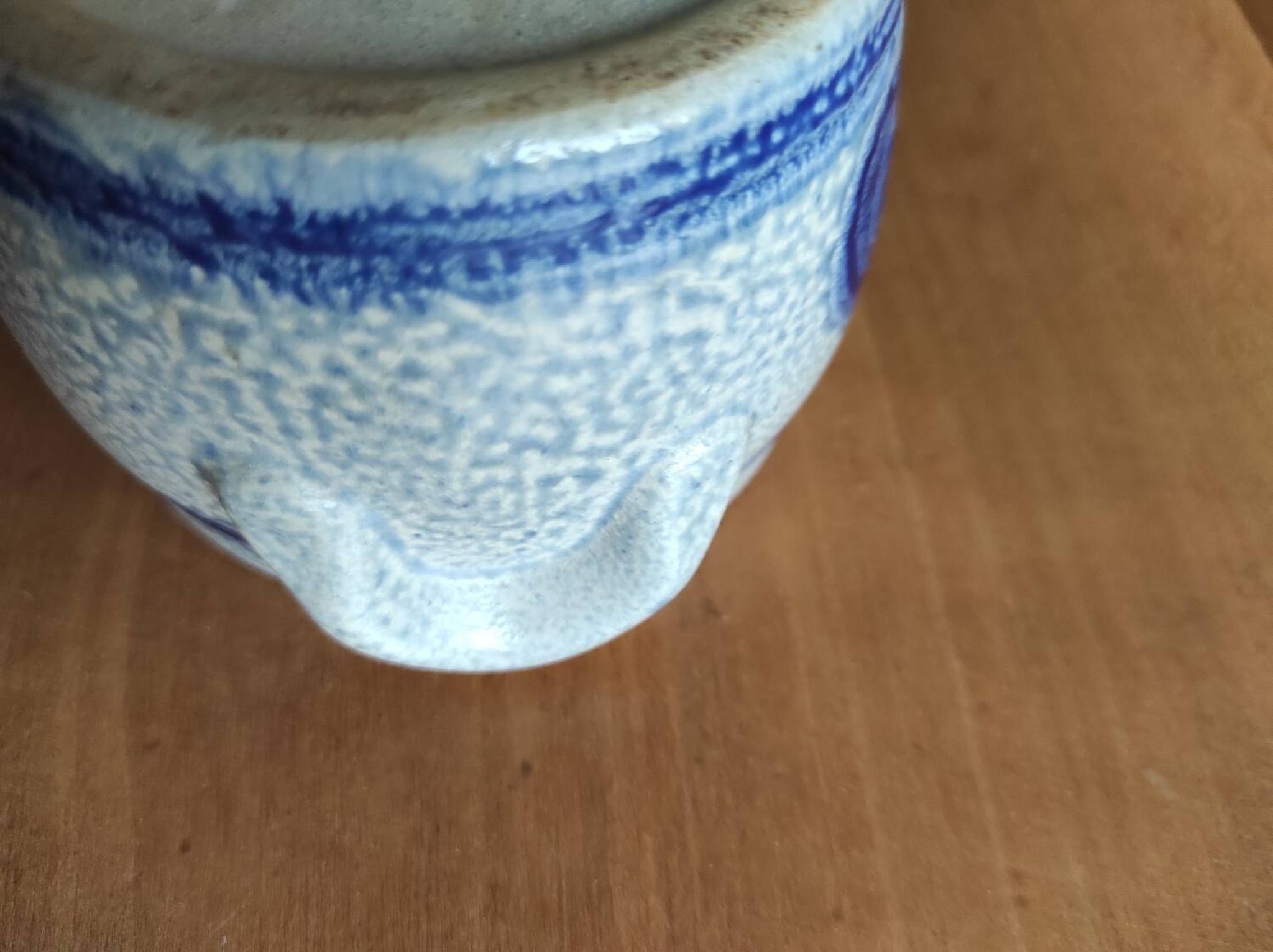 West German Knodgen stoneware ramekin