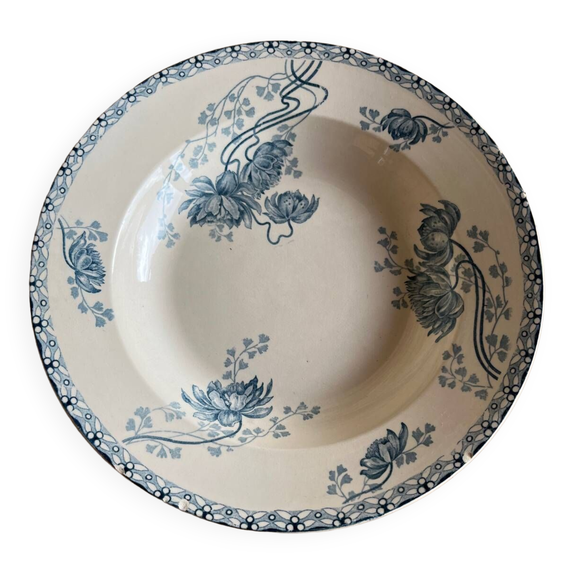 U&C Sarreguemines deep plate “Royat” model | Selency
