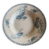 Assiette creuse U&C Sarreguemines modèle « Royat »