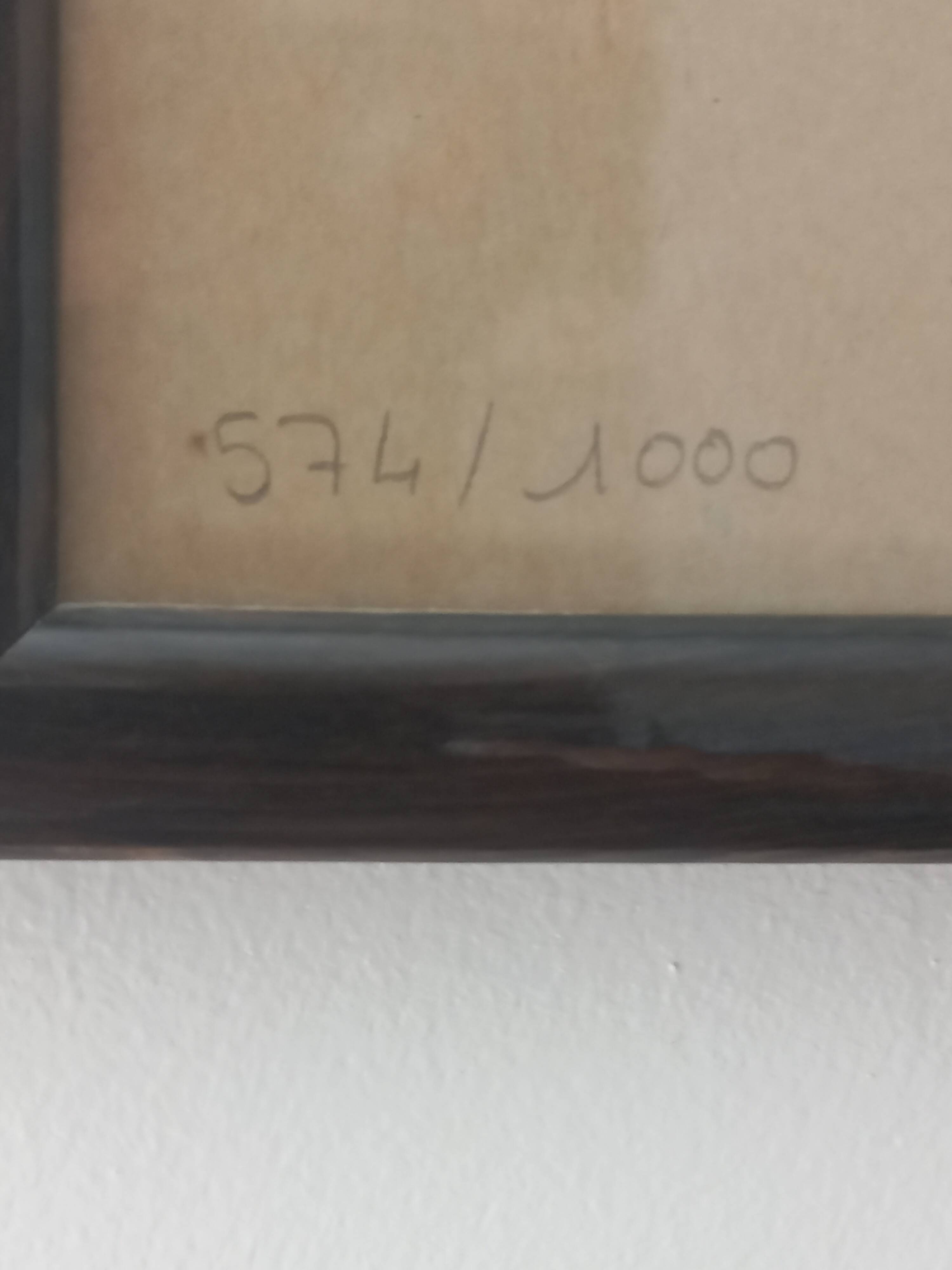 Litho Carlos kusnir signée et numérotée