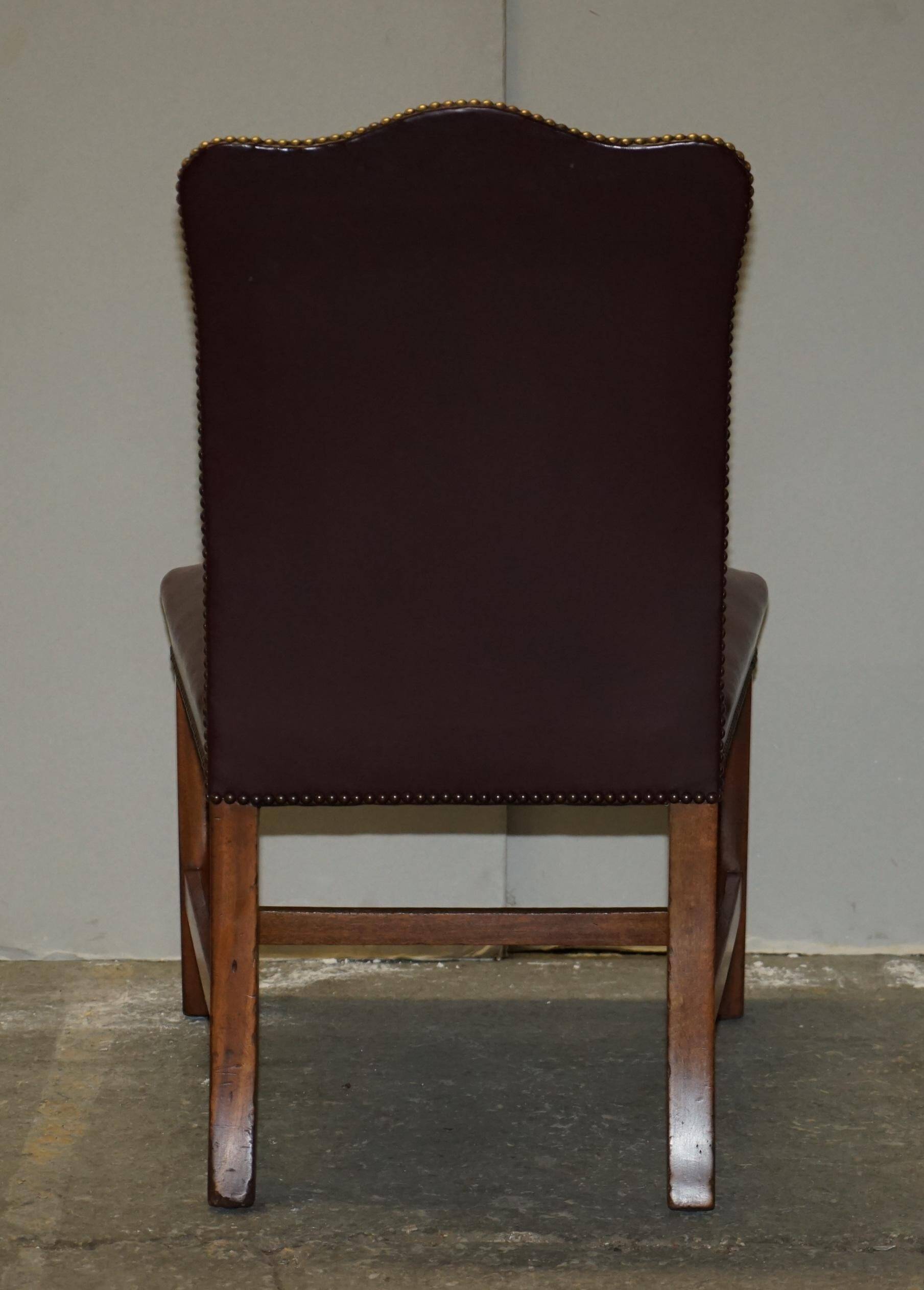 Pair of Spencer House leather office chairs