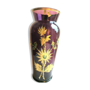 Vase Art nouveau verre