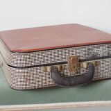 Black and white graphic vintage case