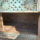 Ancient Indian furniture Damchiya blue