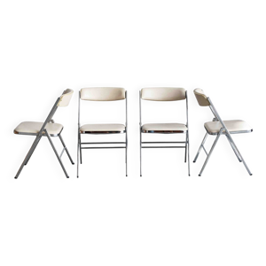 Ensemble 4 chaises salle