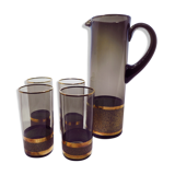 Set carafe and 4 glasses