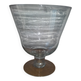 Large antique glass bowl