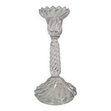 Vintage glass candle holder