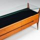 Buffet italien en noyer G. Cecchini e C. Cantu Italie 1950