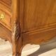 Commode en noyer Louis XV avec miroir