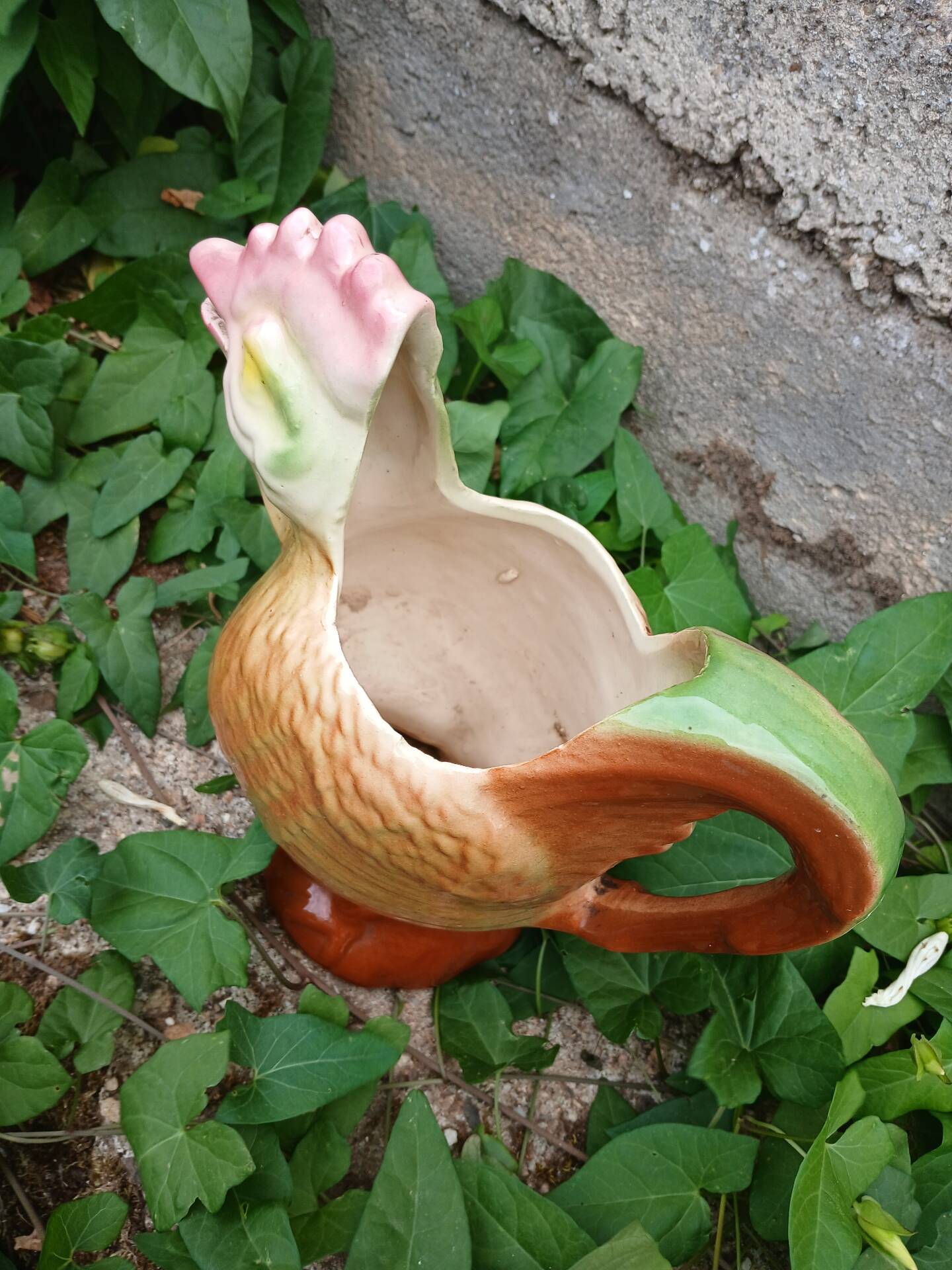Antique jug in slipware