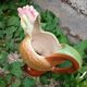 Antique jug in slipware
