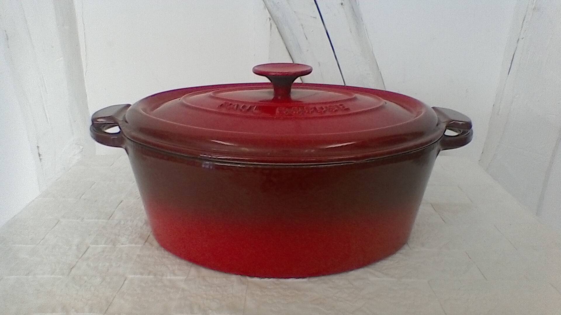 Cast iron casserole dish, paul bocuse