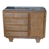 oak chest of drawers