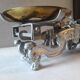 Balance Roberval old avev copper tray