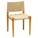 Occasional chair in ash and canvas Zanotta - Italian Mid-Century Modern, Functional Vintage