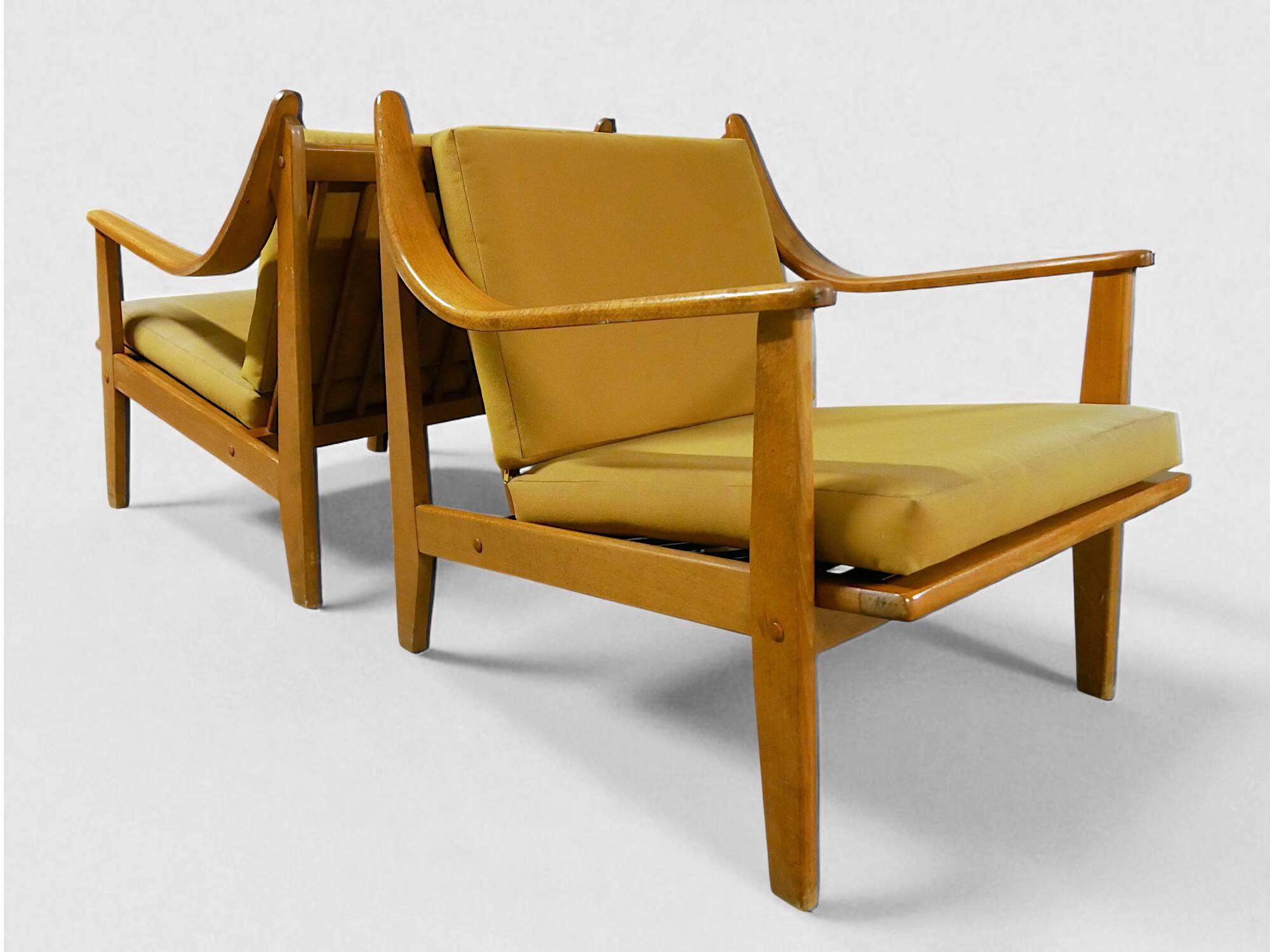 Pair of Scandinavian armchairs - Vintage circa 1960