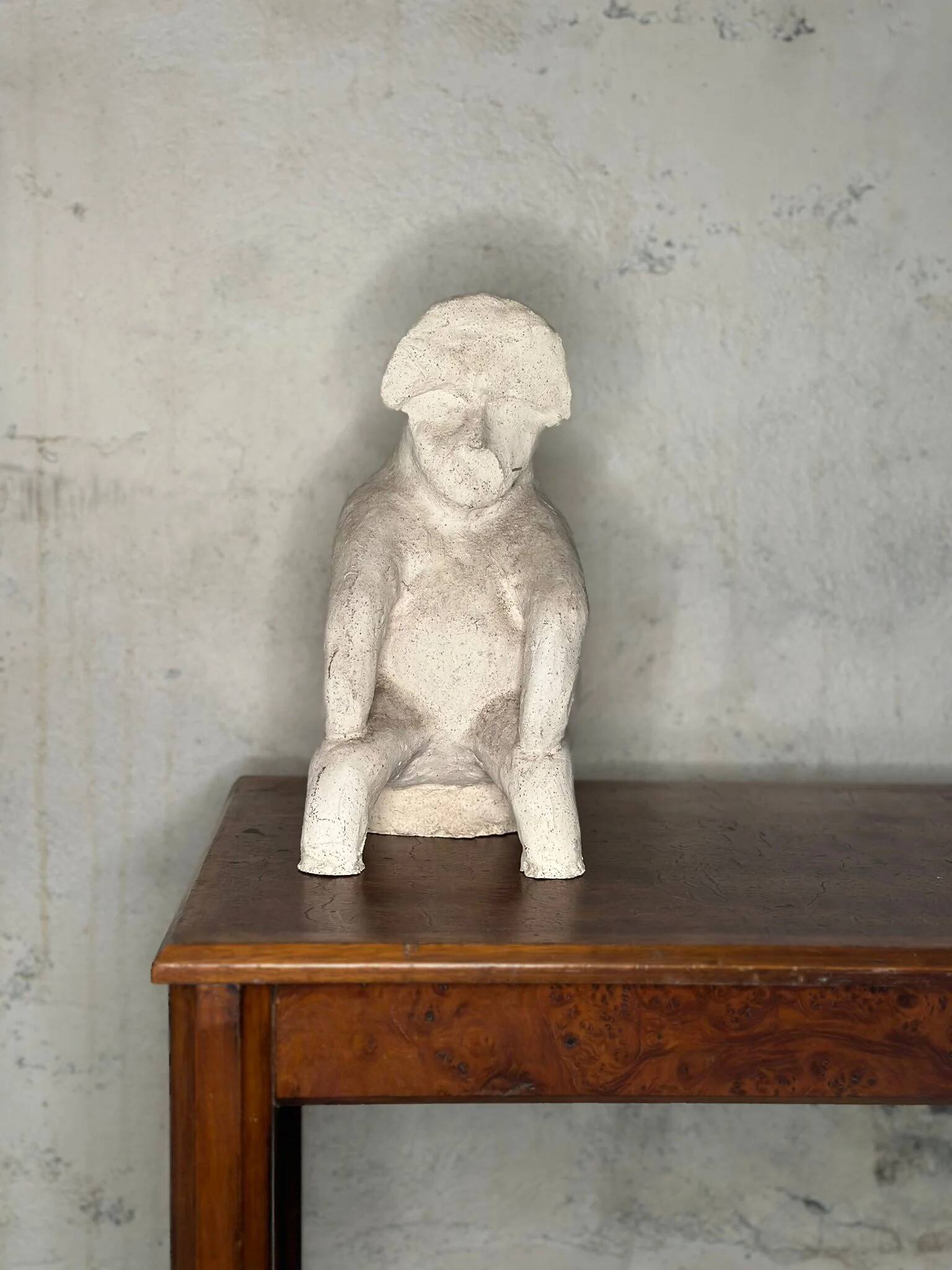 Anthropomorphic terracotta sculpture