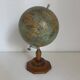 Globe vintage 1950 terrestre Girard et Barrère et Thomas - 33 cm