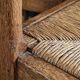 Set of 6 Brutalist dining chairs in Mid-century oak.