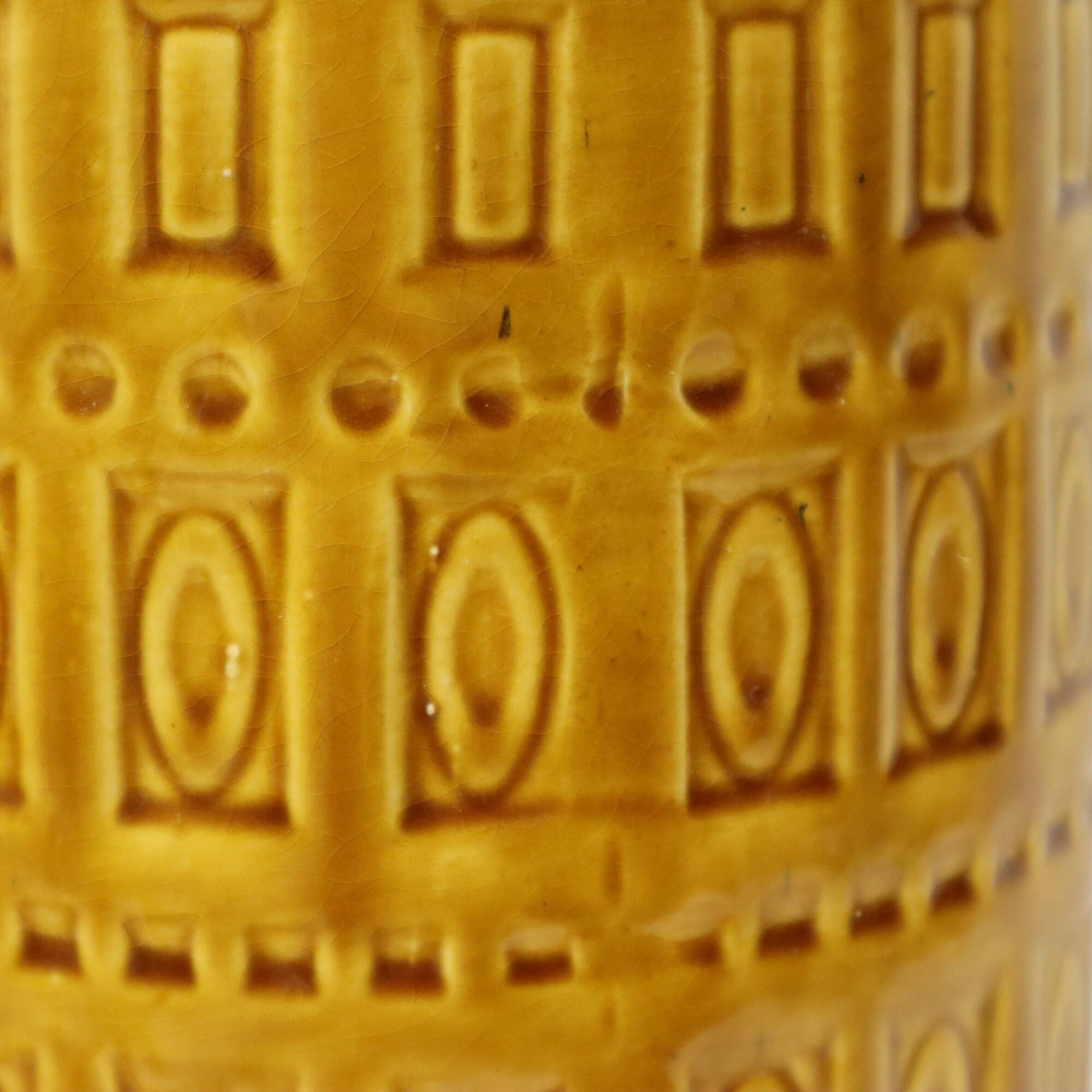 Vintage Scheurich Inka Vase West Germany Ceramics 260-40