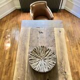 Table de ferme chene ancien tower - 200 cm de long