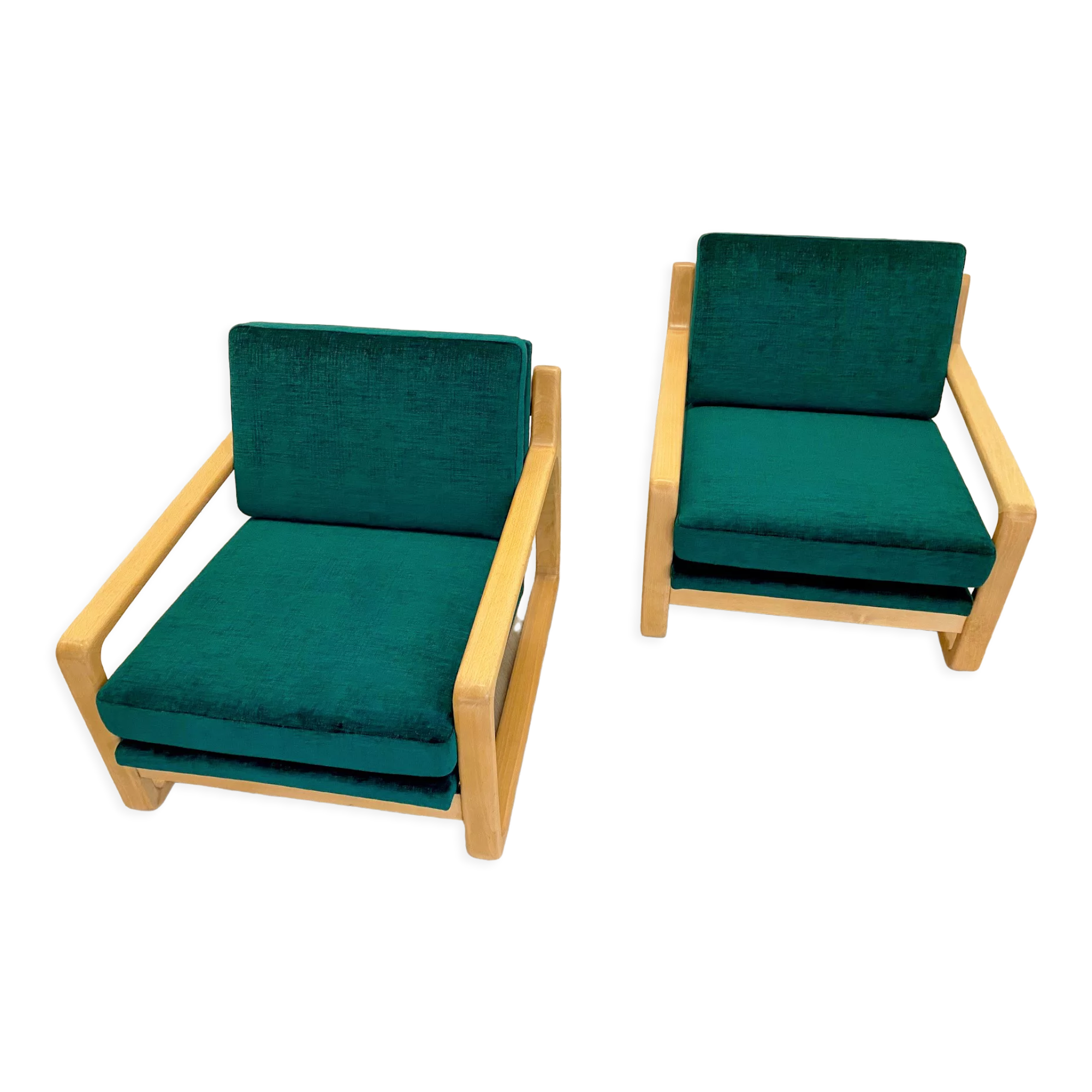 Scandinavian  pair of armchairs