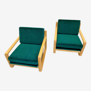 Scandinavian  pair of armchairs