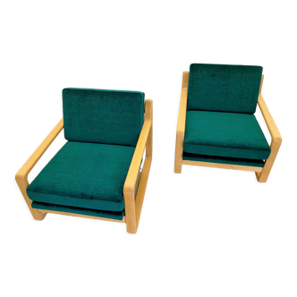 Scandinavian  pair of armchairs